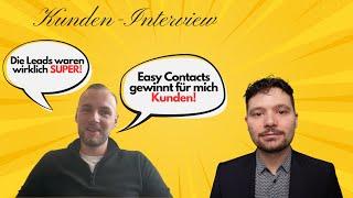 EASY CONTACTS ERFAHRUNGEN mit EXTERNE KALTAKQUISE : KUNDEN FEEDBACK nach Probemonat