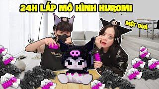 SAMMY VÀ EM TRAI 24H LẮP MÔ HÌNH KUROMI