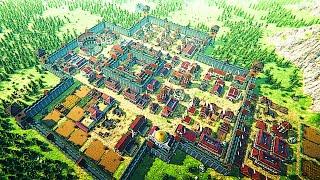 FIRST LOOK Roman Triumph: Survival City Builder with WARFARE | Defending on Day 1 & INVASION!