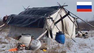 The amazing life of the Evens surviving in the mountains of Yakutia far from civilization. Russia