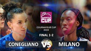 Gold Final of Courmayeur Cup 2024 | Prosecco Doc Imoco Conegliano vs Vero Volley Milano