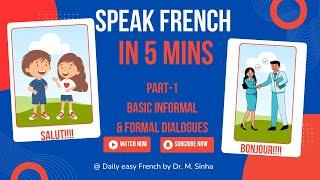 LEARN EASY FRENCH CONVERSATION FOR BEGINNERS (INTRODUCE YOURSELF) PART-1/IMPROVE YOUR PRONUNCIATION