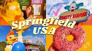 NERDING OUT in Springfield: Food, Merchandise & Fun | Universal Studios Florida Simpsons Land!