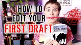 HOW TO EDIT A FIRST DRAFT ️ developmental editing tips from an editor