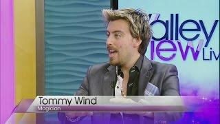 Magician Tommy Wind guest hosts on Valley View Live!