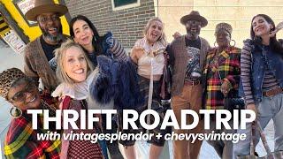 THRIFT ROAD TRIP WITH @AVintageSplendor AND CHEVYSVINTAGE