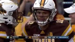 Highlights: Wyoming 37, Missouri 31 (8-31-19)