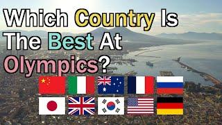 Top 10 Countries at Olympics #facts #history #olympics #sports #sport #ranking