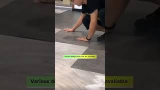 luxury vinyl tile (LVT) flooring use effect