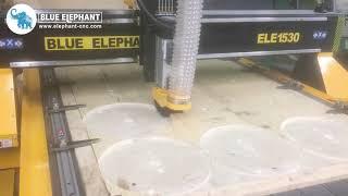 BLUE ELEPHANT Canada Customer Feedback About Our 1530 3 Axis CNC Router Machine