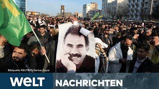 TÜRKEI: PKK-Anführer Öcalan ruft Anhänger zum Ende des bewaffneten Widerstands auf! | STREAM