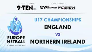 England vs Northern Ireland | Europe Netball U17 Championships