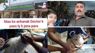 Mao ko achanak doctor k pass ly k jana para/Mustafa sajid vlogs