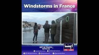 Windstorms in France- Latest Apna News