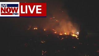 California fires LIVE: New Ventura fire breaks out, strong winds fueling Palisades and Eaton fires