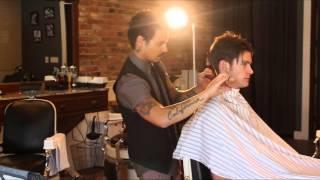 Playboy Magazine Photoshoot - Behind the Scenes Men's Haircut & Hairstyle