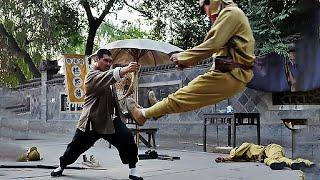 【Kung Fu Anti-Japanese Drama】A boy's fighting capacity is beyond the limit,beating down the Japanese