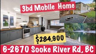 Sooke, BC Mobile home - For Sale- Move-In Ready! 