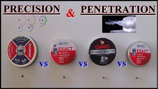 Pellets Airguns test | best PRECISION & PENETRATION | JSB vs GAMO vs CROSMAN