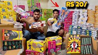 Cheapest Crackers Market In Delhi 2024 Diwali Bummer Offer मात्र ₹20 से शुरू सस्ते Crackers 2024