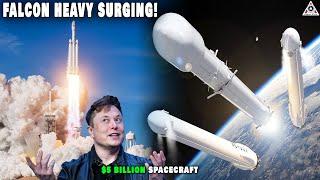 SpaceX's to Launch Falcon Heavy A $5 Billion Spacecraft into orbit Shocked NASA!