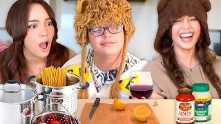 We Try DRUNK Cooking with Sketch & Valkyrae!