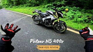 In-Depth Raw Exhaust Ride of Pulsar NS 400z - Is it Worth Purchasing For Mountains?