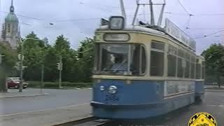 Trambahn München 1993:  Linie 27 Messegelände