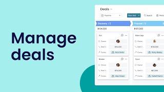 monday CRM deal management | monday.com tutorials