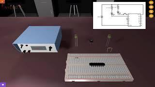 Verifying NOT Logic Gate Truth Table Experiment - Virtual Lab - INVLABZ