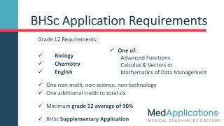 How to Get into the McMaster BHSc Health Science Program: Application Requirements