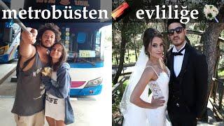 NASIL TANIŞTIK? | Karavanla Yeşilvadi | Metrobüsten evliliğe :) | yolcuların dikkatine Vanlife #6