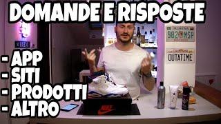 "Domande e Risposte" App, Siti, Prodotti per le Sneakers e altro!