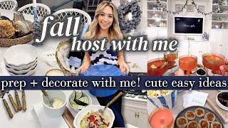 FALL GIRLS NIGHT 2024 | Decorating for Fall and Prep with me to Host!