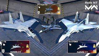 Su-27SM3 VS J-16 VS F-2 Super Kai | Strike Fighter Comparison - Modern Warships