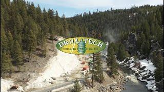 Drill Tech Drilling and Shoring Inc. - Smith's Ferry, Idaho Project (Full Video)