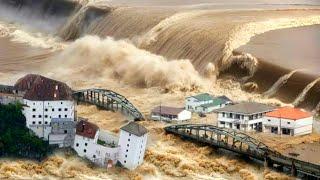 Unprecedented climate catastrophe with floods happening in Europe