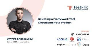 "Selecting a framework that documents your product" by Dmytro Shpakovskyi | javascript framework