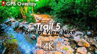 POV Hike with Real-Time Telemetry and GPS Mapping | Trail 5 Islamabad, Pakistan | 4K