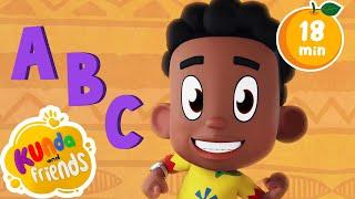 The ABC Song + More Fun & Educational Kids Songs | Kunda & Friends Nursery Rhymes | Kids Cartoons