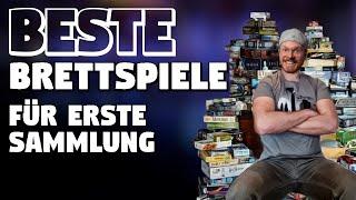 Die BESTEN Brettspiele zum Start deiner Sammlung