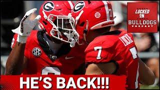 Georgia Football gets HUGE news about a wide receiver! And tough news for one offensive linemen