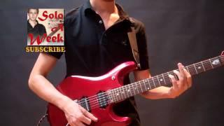 Danger Zone Guitar Solo / Lesson / Axe-Fx II Rig Talk - SoloAWeek 19 - Solo a Week 19