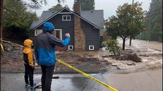 Heavy Rains Cause Flooding in West Vancouver