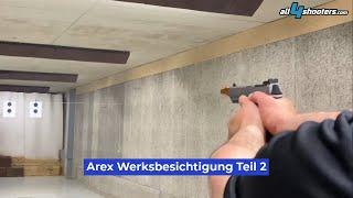 Das all4shooters-Team checkt eine ganze Reihe an Produkten von Arex Defense auf dem Testschießstand