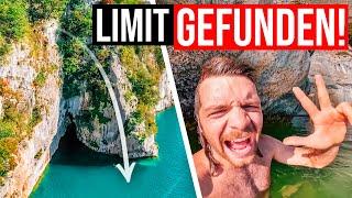 Lebensziel erfüllt! | 30 METER SPRUNG mitten im NICHTS! | Klippenspringen in Annecy 