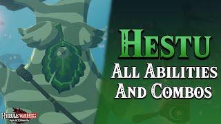 Hestu Character Guide (Full Moveset w/ All Upgrades) | Hyrule Warriors Age of Calamity