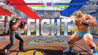 Street Fighter 6  Caba (#1 Ranked Guile) Vs MenaRD (Zangief)  SF6 High Level Matches!