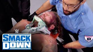 Relive Seth Rollins’ devastating Stomp that left Edge injured: SmackDown, Sept. 17, 2021