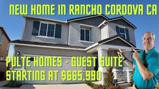 Home For Sale in Rancho Cordova CA | Pulte Homes | Ascent Model 4 | Guest Suite